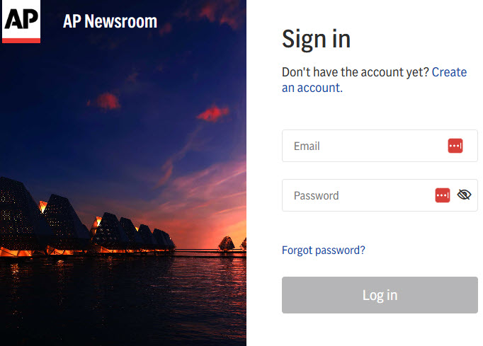 Newsroom Login